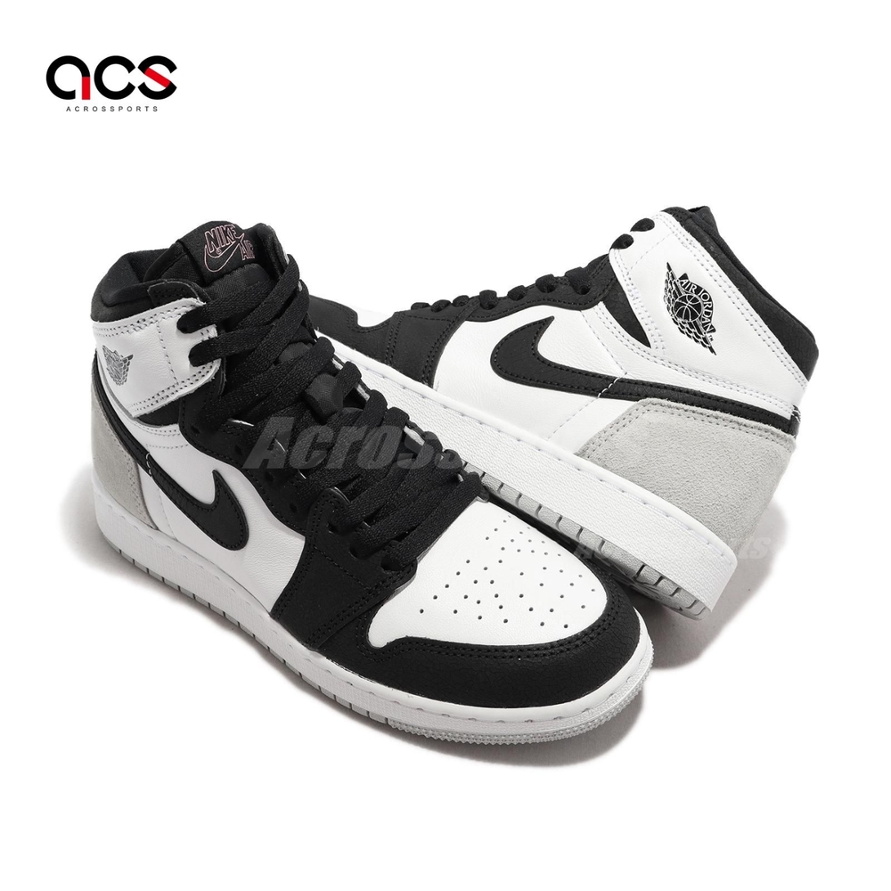 Nike Air Jordan 1 Retro High OG GS 大童女鞋黑灰Stage Haze 575441