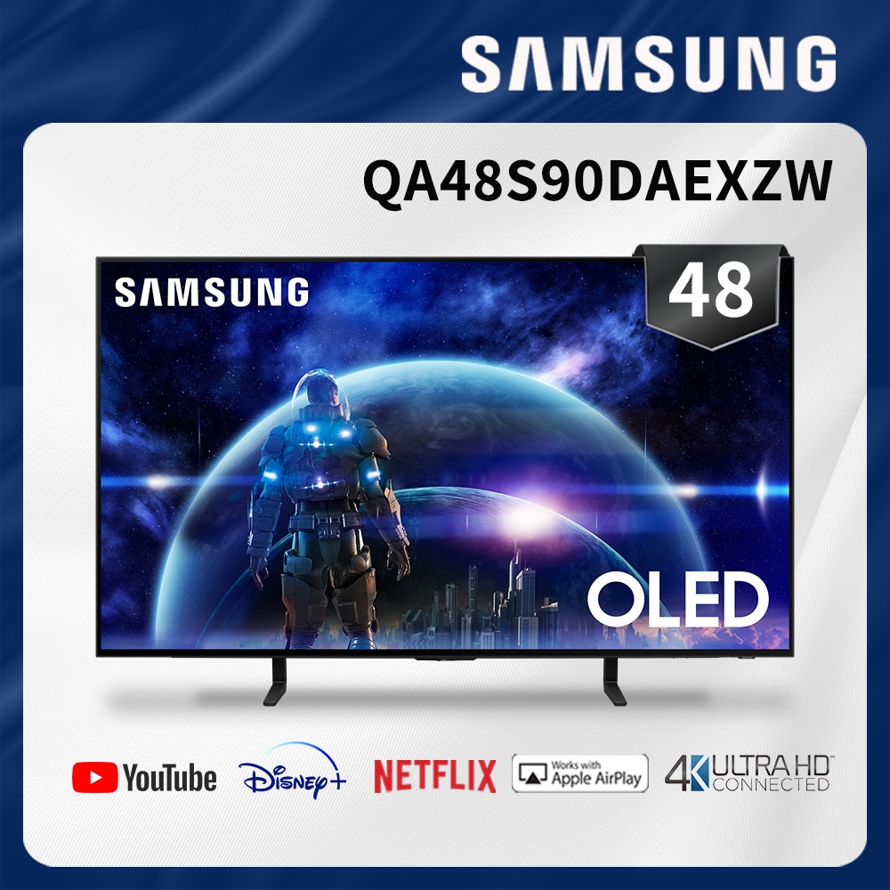 SAMSUNG三星 48吋 4K OLED智慧聯網顯示器 QA48S90DA