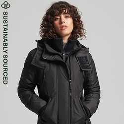 SUPERDRY 女裝 長袖 防風外套 MOUNTAIN WINDCHEATER 黑