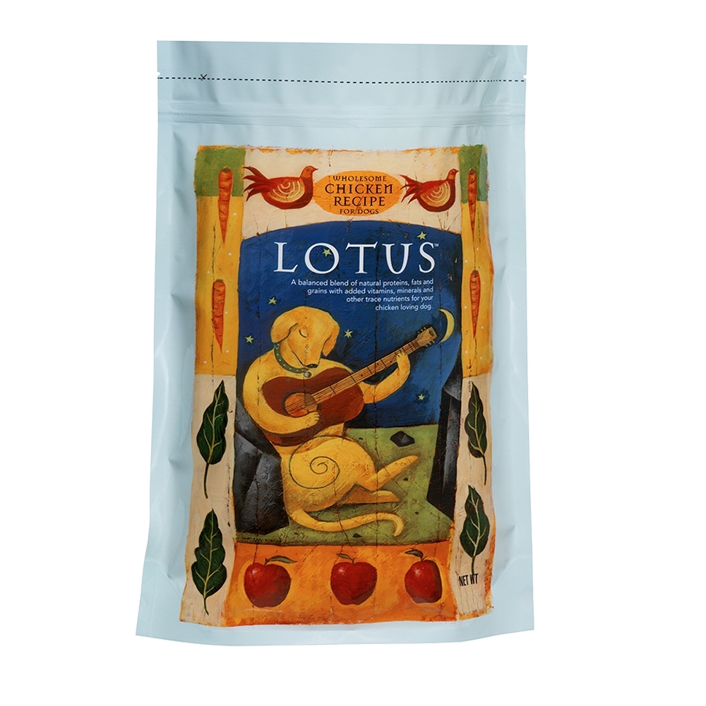 LOTUS 樂特斯 鮮雞肉佐鱈魚 成犬-中顆粒 5磅