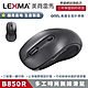 LEXMA B850R 多工時尚 無線 藍牙 2.4G 雙模滑鼠 黑色 product thumbnail 2