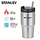 【美國Stanley】 冒險系列手搖飲料吸管杯0.59L-不鏽鋼原色 product thumbnail 1