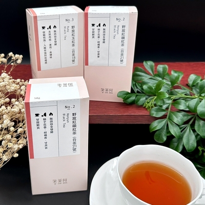 柒茶所 台灣野放紅韻台茶21號紅茶茶葉50g