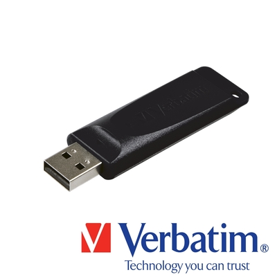 【Verbatim 威寶】Slider 32GB USB2.0輕薄質感伸縮碟