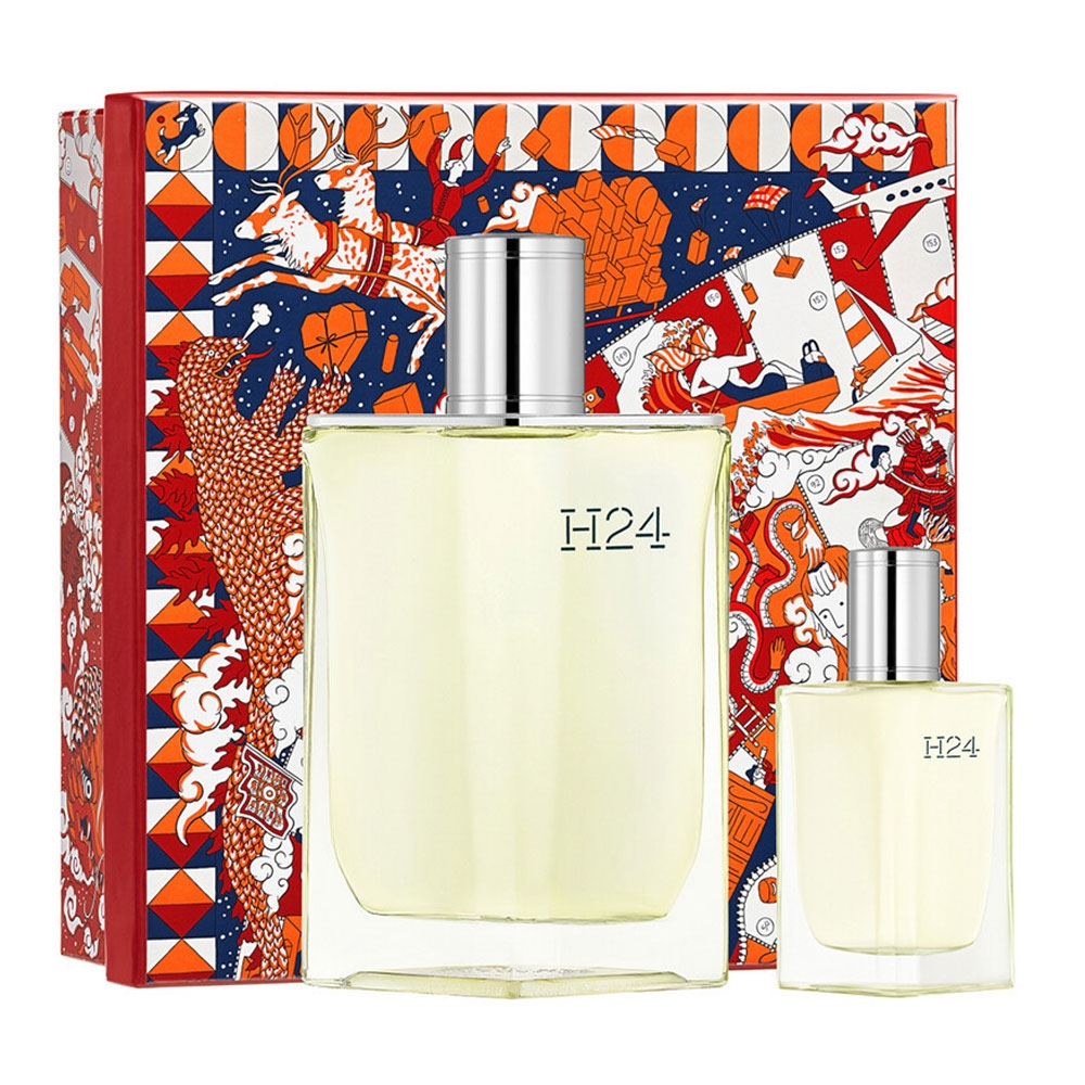 HERMES H24男性淡香水二入禮盒(100ml+12.5ml)