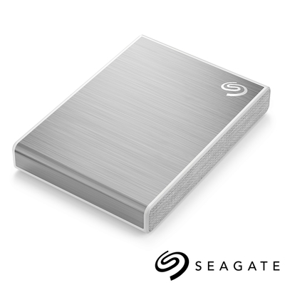 Seagate One Touch 500G 外接SSD 高速版 星鑽銀(STKG500401)