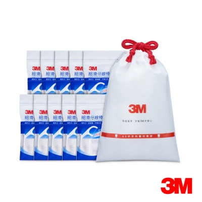 3M 細滑牙線棒散裝超值分享包*3 (共1500支入)