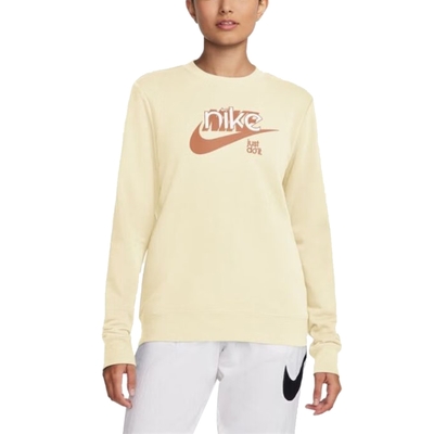 【NIKE】 AS W NSW CLUB FLC FT GX CREW 圓領長袖T恤 女 - FN3629113