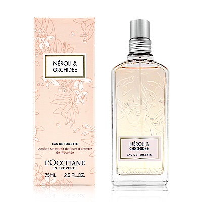 L OCCITANE 歐舒丹 橙花&蘭花淡香水75ml-公司貨