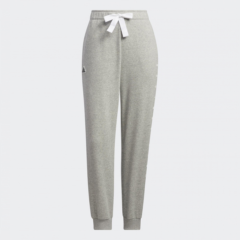 adidas 長褲 女款 運動褲 亞規 WORD SWT PANT 灰 IA5230