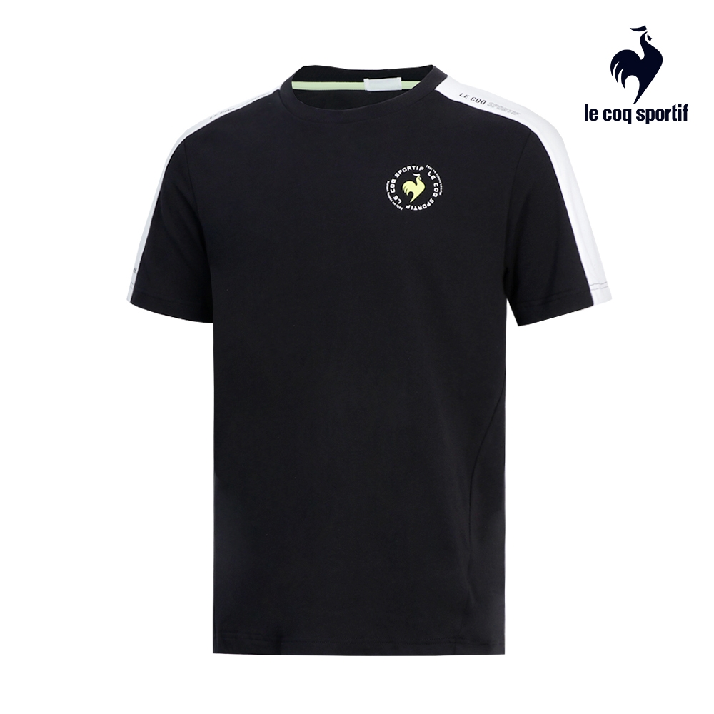 法國公雞潮流運動短袖T恤 男款 黑色 LOQ21802