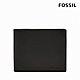 FOSSIL Derrick 真皮大零錢袋RFID皮夾 男-黑色 ML3687001 product thumbnail 1