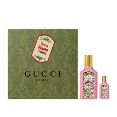 GUCCI 古馳 華麗梔子花女性淡香精禮盒(50ml+5ml淡香精)-快速到貨