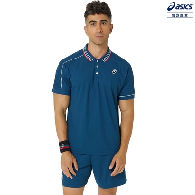 ASICS 亞瑟士 POLO 衫 男款 網球上衣 2041A287-412