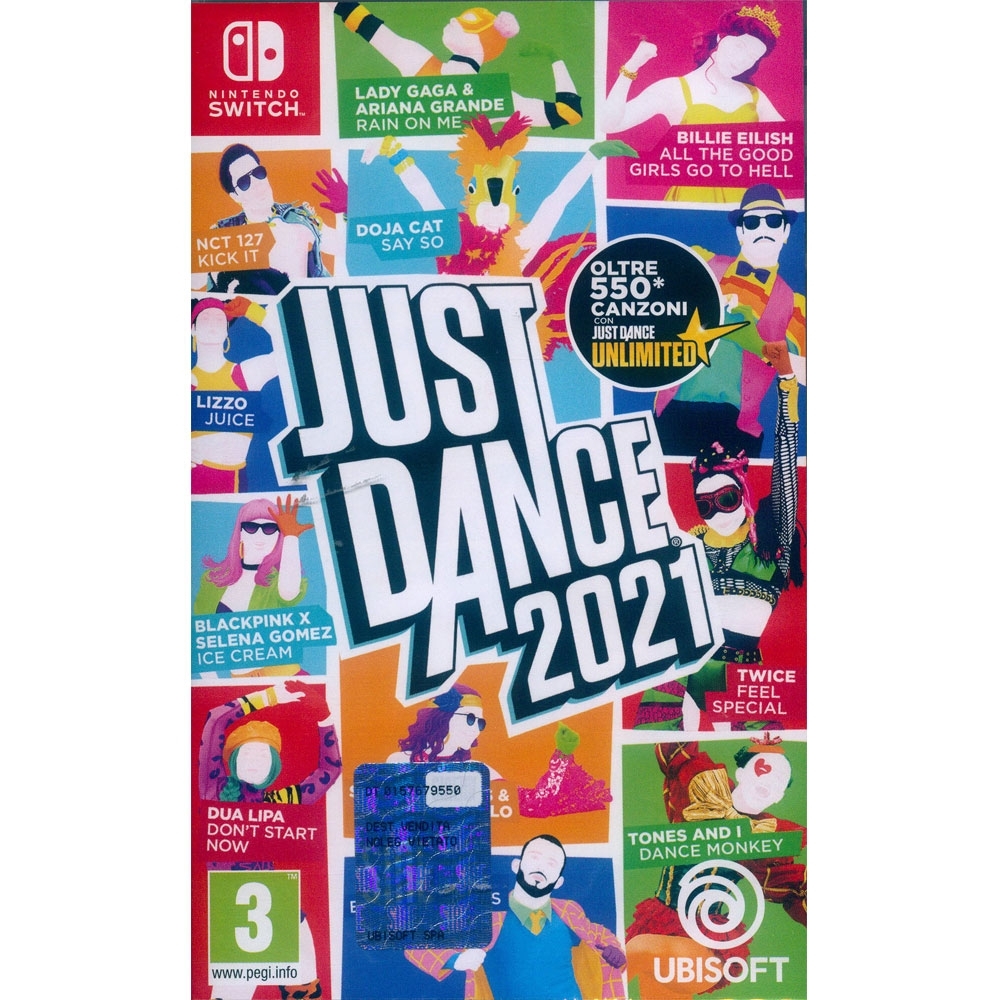 舞力全開 2021 Just Dance 2021 - NS Switch 中英文歐版