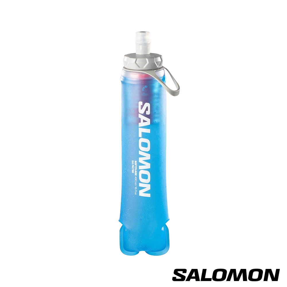 官方直營 Salomon XA 濾水軟水壺 490ml 藍