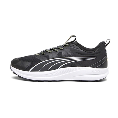 Puma REDEEM PRO TRAIL 男 黑白黃色 緩衝 慢跑鞋 37877001