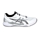 ASICS GEL-TACTIC 男女排羽球鞋-2E-排球 羽球 亞瑟士 1073A050-100 白銀黑 product thumbnail 1