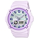 CASIO 卡西歐 BABY-G 葡萄糖果雙顯手錶 BGA-280SW-6A product thumbnail 1