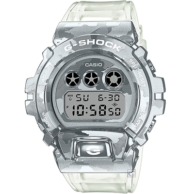 CASIO G-SHOCK 冰酷迷彩運動錶(GM-6900SCM-1)