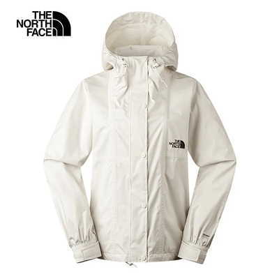 The North Face W MFO RAIN TOP JACKET 女防水外套-白-NF0A8BABQLI