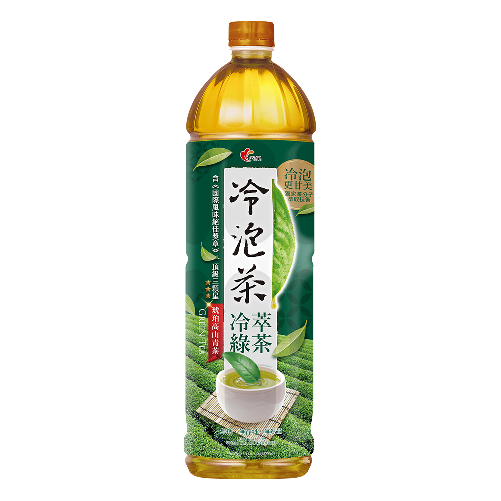 光泉 冷泡茶 冷萃綠茶1235ml*12入