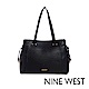 NINE WEST MONROE大容量雙邊束繩肩背包-黑色(116109) product thumbnail 1