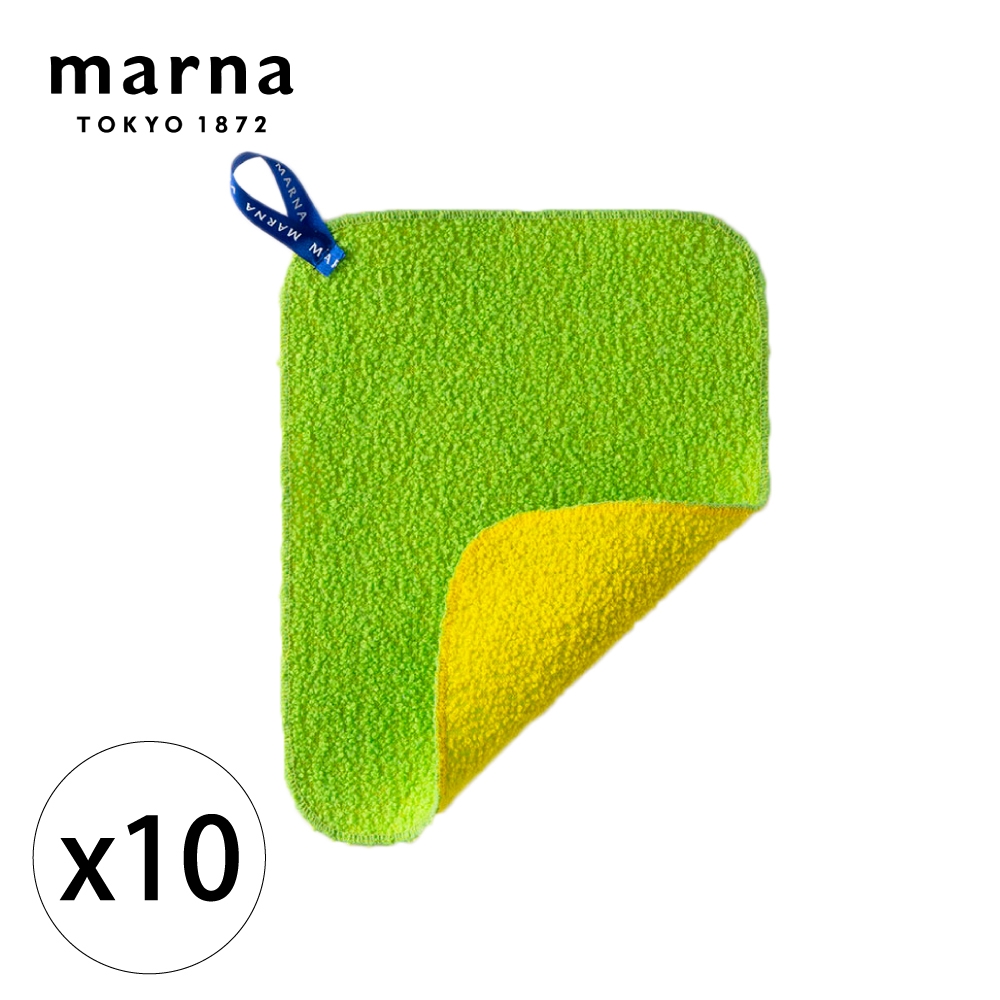 【MARNA】日本進口兩用水垢清潔巾10入