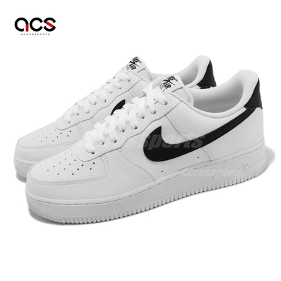 Nike 休閒鞋 Air Force 1 07 男鞋 女鞋 白 黑勾 AF1 經典 皮革 小白鞋 CT2302-100