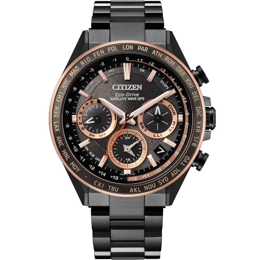 CITIZEN 星辰光動能GPS衛星電波計時腕錶44.3mm / CC4016-67E | 光動能