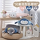 HOYACASA 兒童造型乳膠枕-淘氣兔兔 product thumbnail 1