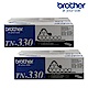 ★2入超值組★Brother TN-330 原廠碳粉匣 product thumbnail 1