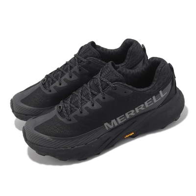 Merrell 戶外鞋 Agility Peak 5 男鞋 黑 全黑 黃金大底 郊山 越野 登山 ML068045