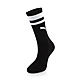 Puma 休閒長襪 Classic Sock 男女款 黑 白 經典 襪子 雙條紋 休閒 BB109201 product thumbnail 1