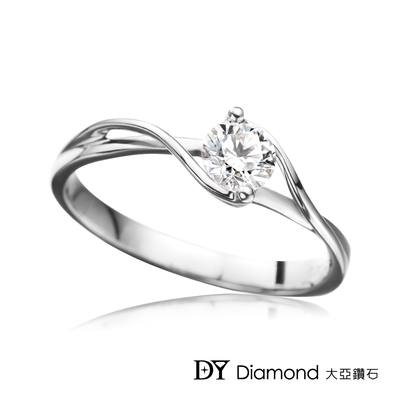 DY Diamond 大亞鑽石 18K金 0.30克拉 求婚鑽戒