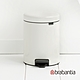 【Brabantia】NEWICON 環保垃圾桶-5L純淨白(新品上市) product thumbnail 1