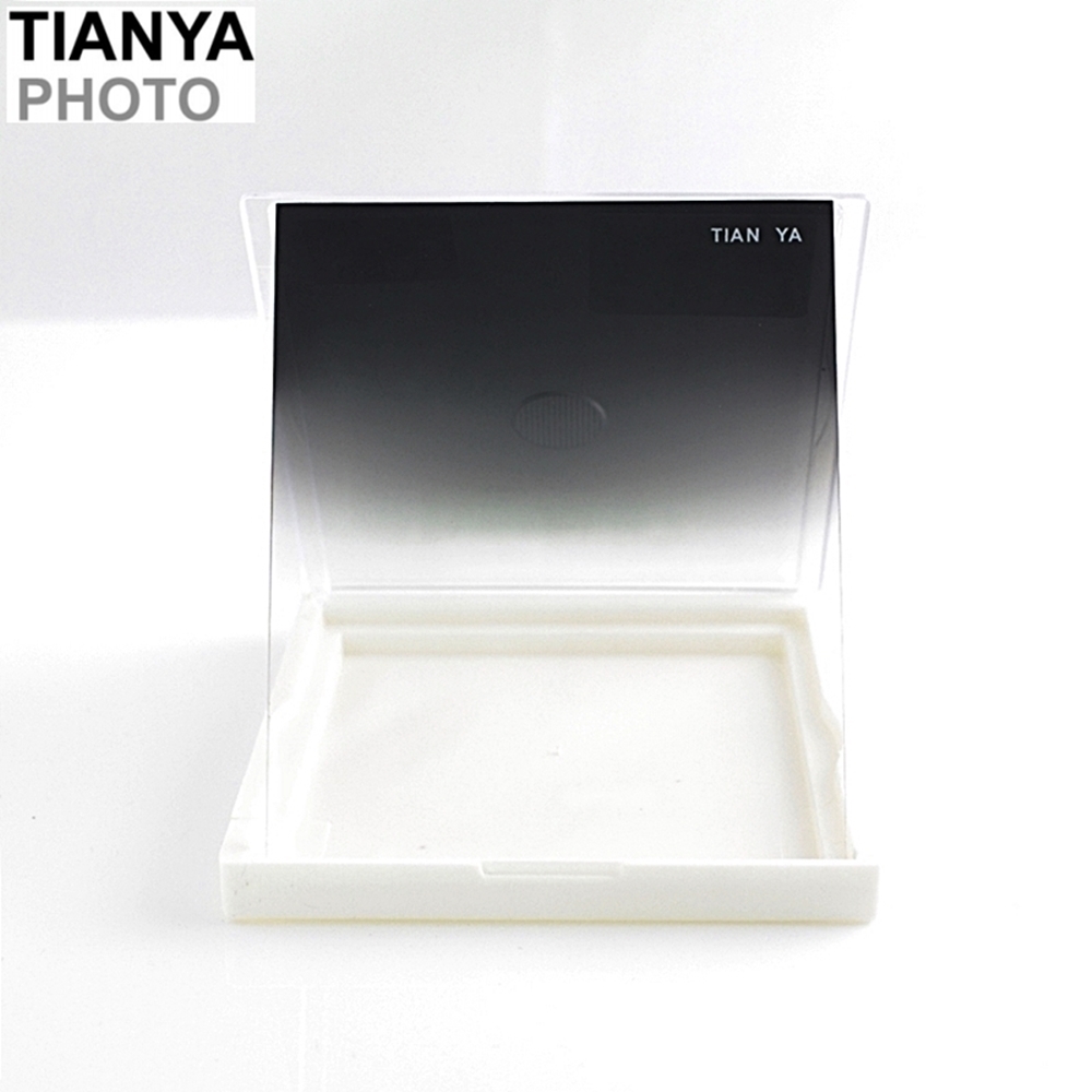 Tianya天涯80漸層黑色ND16減光鏡黑漸層黑漸變黑色ND減光鏡黑色減光鏡T80N16S(減4格但全黑-透明;相容Cokin高堅P系列方形ND濾鏡片)