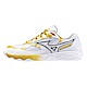 Mizuno Wave Medal 7 [81GA231512] 男 桌球鞋 運動 訓練 比賽 止滑 避震 穩定 白黃 product thumbnail 1