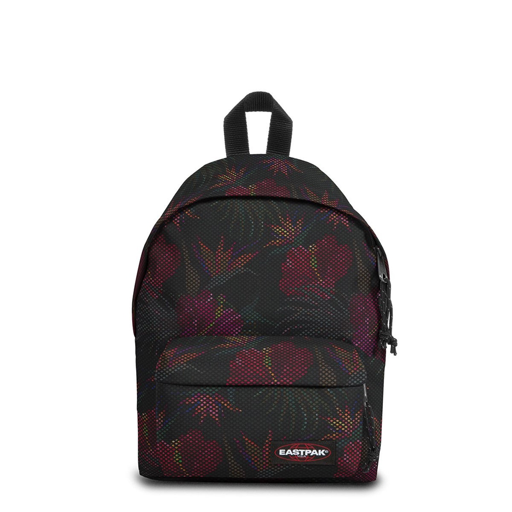 EASTPAK Orbit系列 小後背包 網眼花卉黑