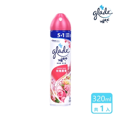 滿庭香 空氣清淨劑-玫瑰馨香320ml