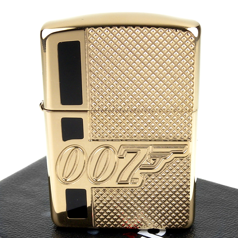 【超值】ZIPPO 美系~James Bond 007-詹姆士龐德圖案深刻 - 打火機/菸具 - @網紅直播人氣商品