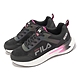 Fila 慢跑鞋 Cruise 女鞋 黑 粉白 路跑 基本款 舒適 支撐 路跑 運動鞋 5J309X021 product thumbnail 1