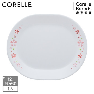 【美國康寧】CORELLE 櫻之舞-12吋腰子盤