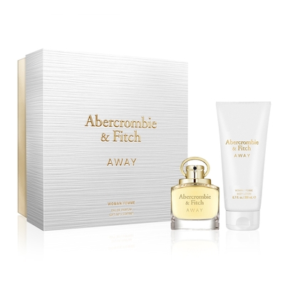 ABERCROMBIE & FITCH 境女性淡香精假期禮盒(淡香水50ml+身體乳200ml)