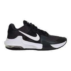 NIKE AIR MAX IMPACT 4 男籃球鞋-氣墊 慢跑 路跑 輕量 DM1124-001 黑白