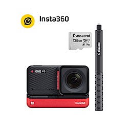 Insta360 ONE RS 運動相機(4K廣角鏡頭版)+128G卡+114c