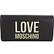 LOVE MOSCHINO 大字母金屬標誌釦式長夾(黑色) product thumbnail 1