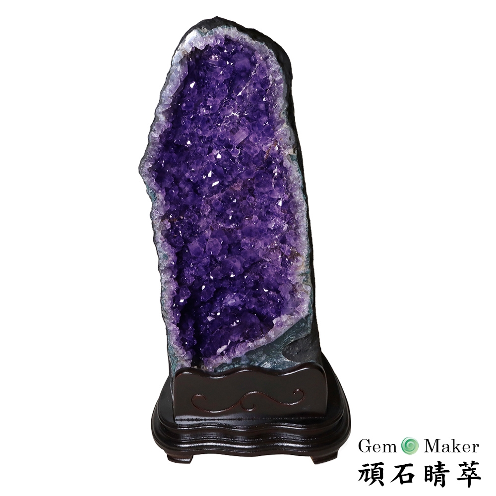 GemMaker頑石睛萃 開運招財天然巴西紫晶洞 FA-314(13.5kg)