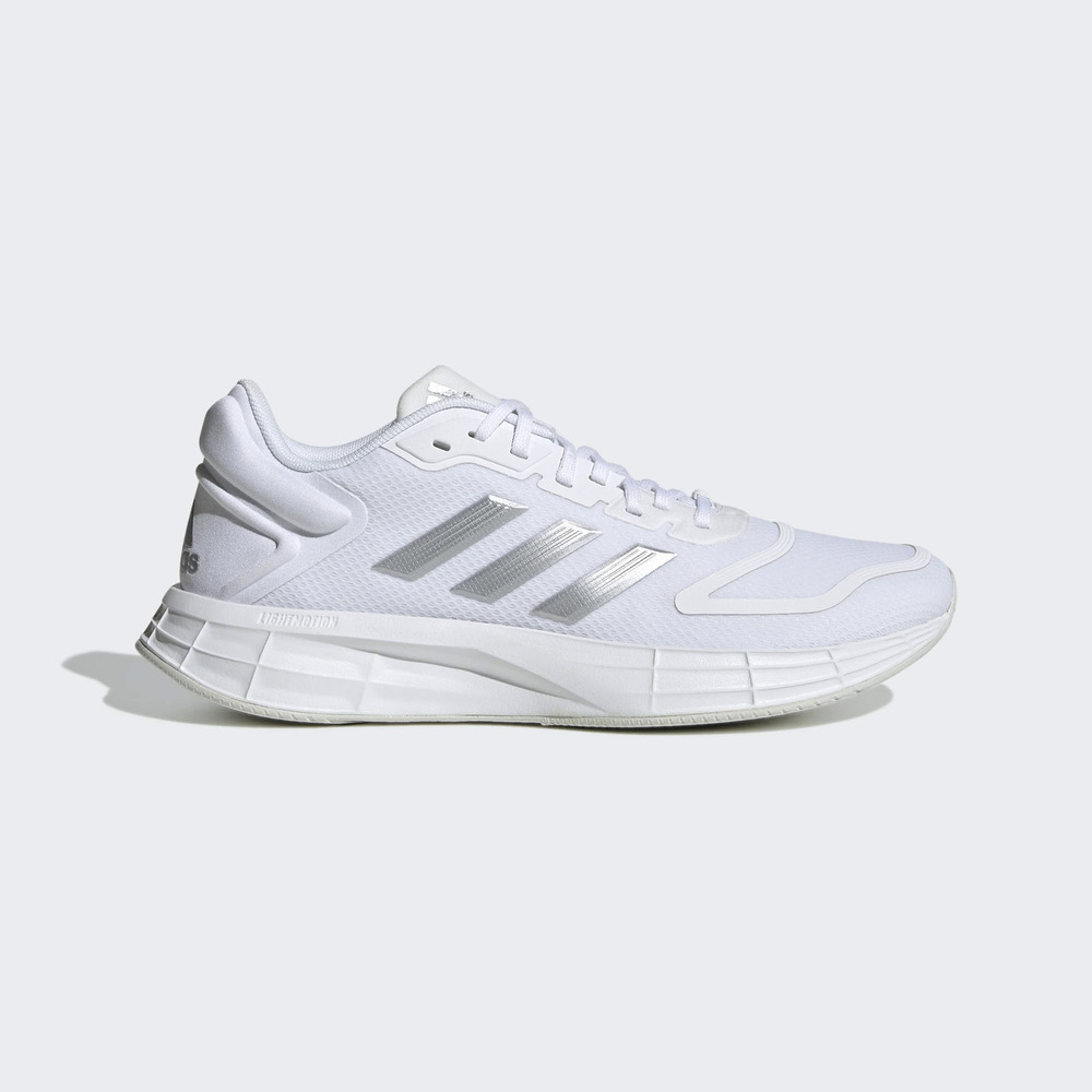 Adidas Duramo SL 2.0 [GX0713] 女 慢跑鞋 運動 健身 休閒 輕量 透氣 舒適 愛迪達 白銀