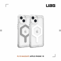 UAG iPhone 15 磁吸式耐衝擊保護殼-全透款 (支援MagSafe)